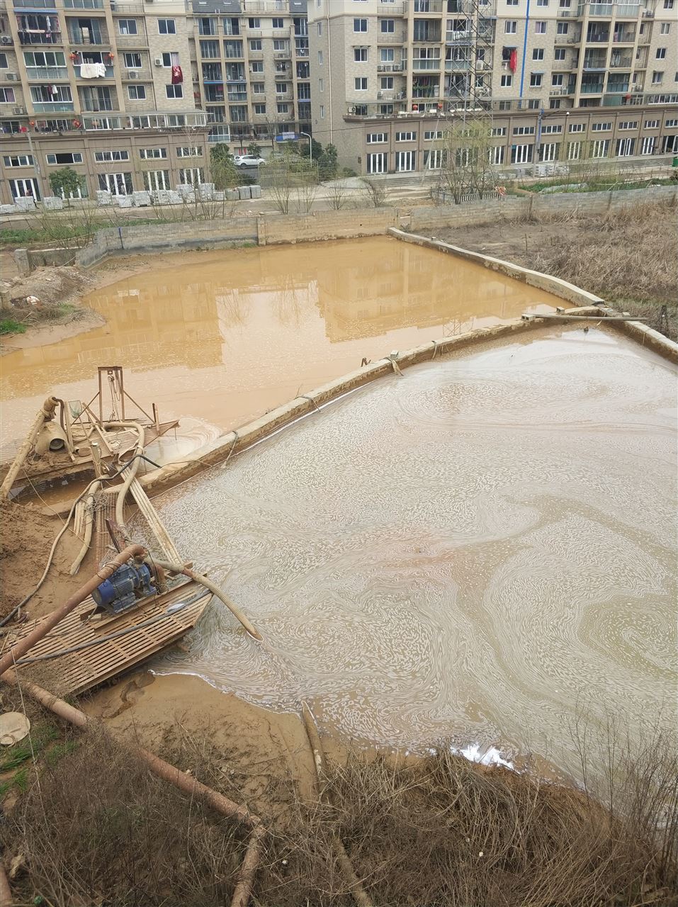 许昌沉淀池淤泥清理-厂区废水池淤泥清淤