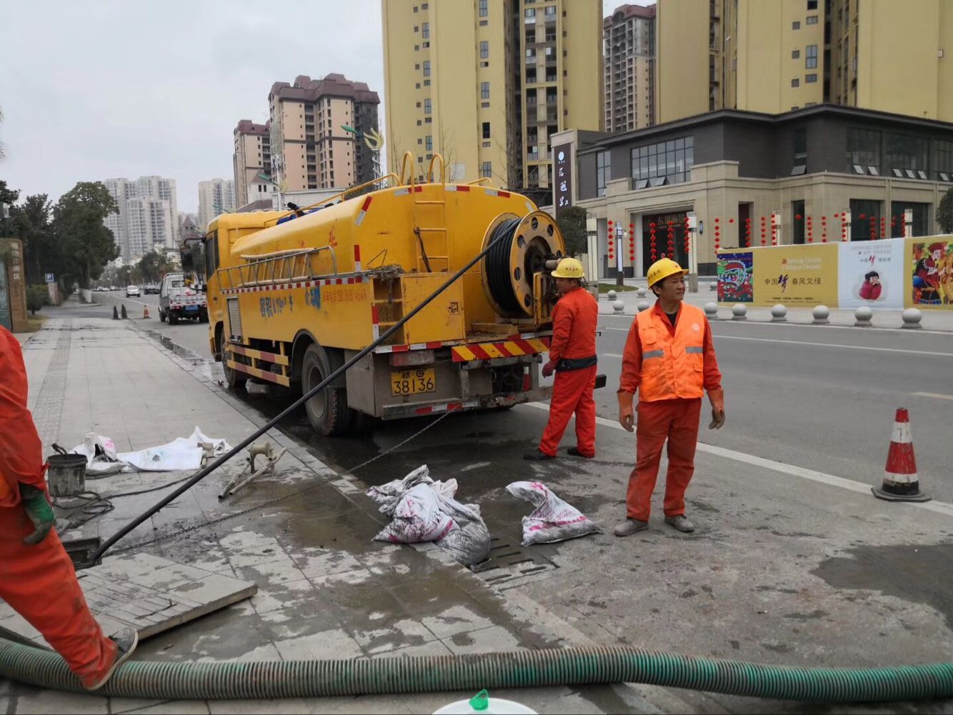 许昌排污管道清淤-管道清洗